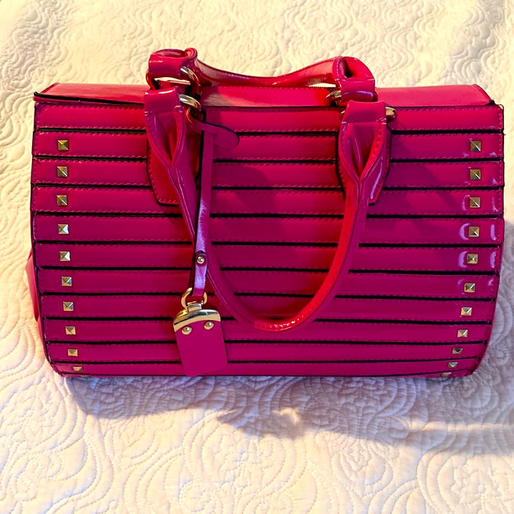 Pop of color, Pink Purse